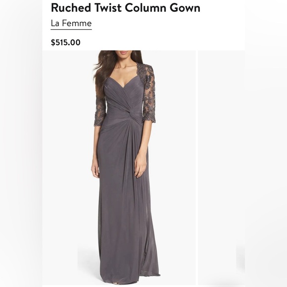 La femme mother of the bride beaded gown! - Picture 3 of 4